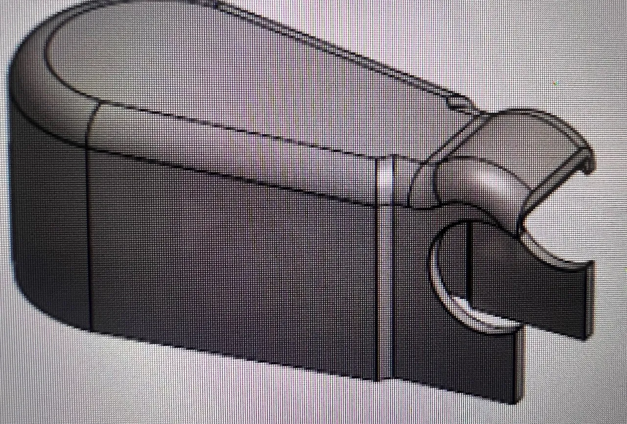 Задняя заглушка обдува для Honda CRV 2016